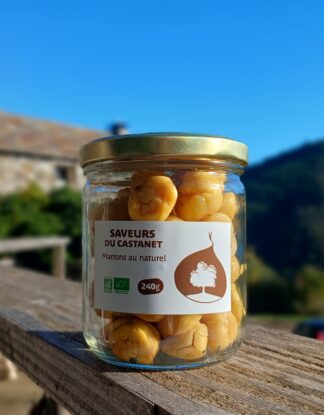 Marrons au naturel AB 240g